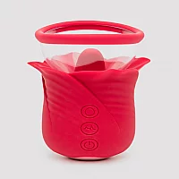 Lovehoney Rose Pussy Pump with Clitoral Stimulator Red