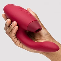 Womanizer Red Duo Rechargeable GSpot and Clitoral Stimulator Red