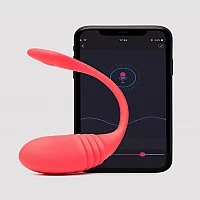 Lovense Vulse App Controlled Hands Free Thrusting Egg Vibrator