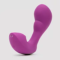 Playboy Arch Dual GSpot Rechargeable Vibrator Purple