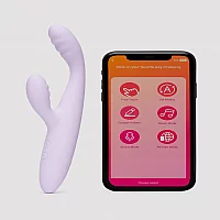 Svakom Cici Plus 2 Slimline App Controlled Rabbit Vibrator Purple