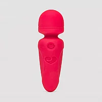 Lovehoney Red Silicone Mini Wand Vibrator Red