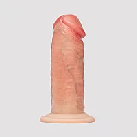 SILEXD Premium Flesh Pink Real Skin ThermoReactive Dildo 6 Inch Flesh Tan