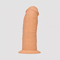 SILEXD Dual Density Realistic Silicone Dildo 6 Inch Flesh Tan