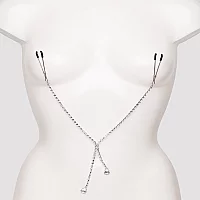 Sportsheets Teardrop Silver Nipple Clips Silver