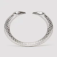 Stainless Steel Serpent Penis Glans Ring Silver