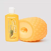GoodHead Pineapple Blowjob Set with Stroker and Slick Head Glide