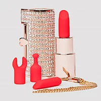 Loveline Angel Lipstick Vibrator 5 Piece Red