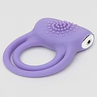 Lovehoney Luxury 12 Function Rechargeable Silicone Love Ring Purple