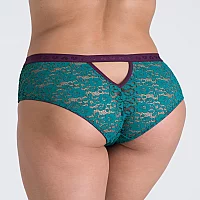 Lovehoney Mindful Teal Lace Shorts