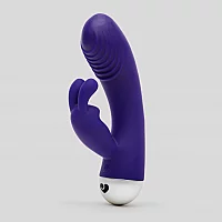 Lovehoney Wonder Bunny Rechargeable Silicone Rabbit Vibrator Purple