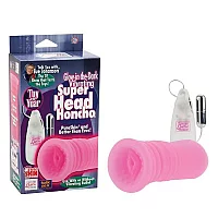 Sue Johanson Super Head Honcho GlowintheDark Vibrating Male Masturbator
