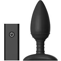 Nexus Ace Medium Quiet Remote Control Vibrating Butt Plug Black