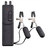 Fetish Fantasy Series Adjustable Vibrating Nipple Clamps