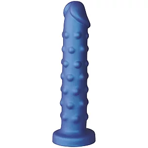 Baseks Nubby Stimulating Dildo 7.5 Inch Purple