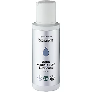 Baseks Aqua Glide Waterbased Lube 100 ml Clear