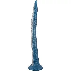 Beasty Penises Eel of Ecstasy Tentacle Dildo 16 Inch Blue